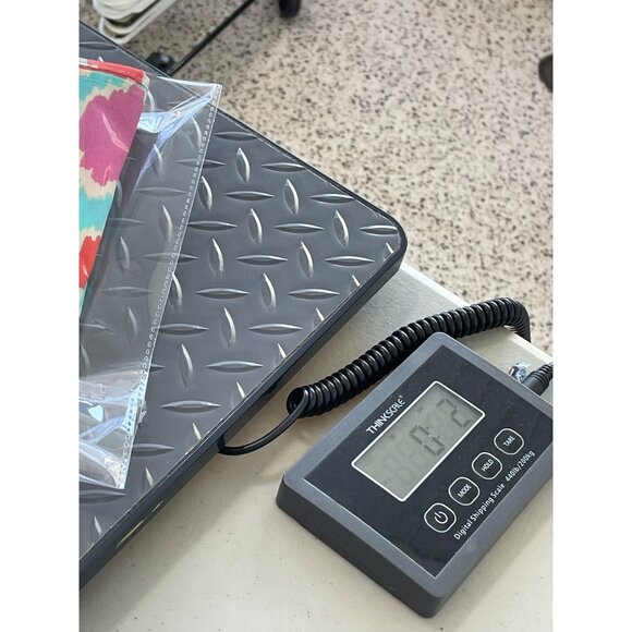 Blue Rain Tank Top Size Large Sleeveless Cutout Back Geometric Print Multicolor - Picture 6 of 6